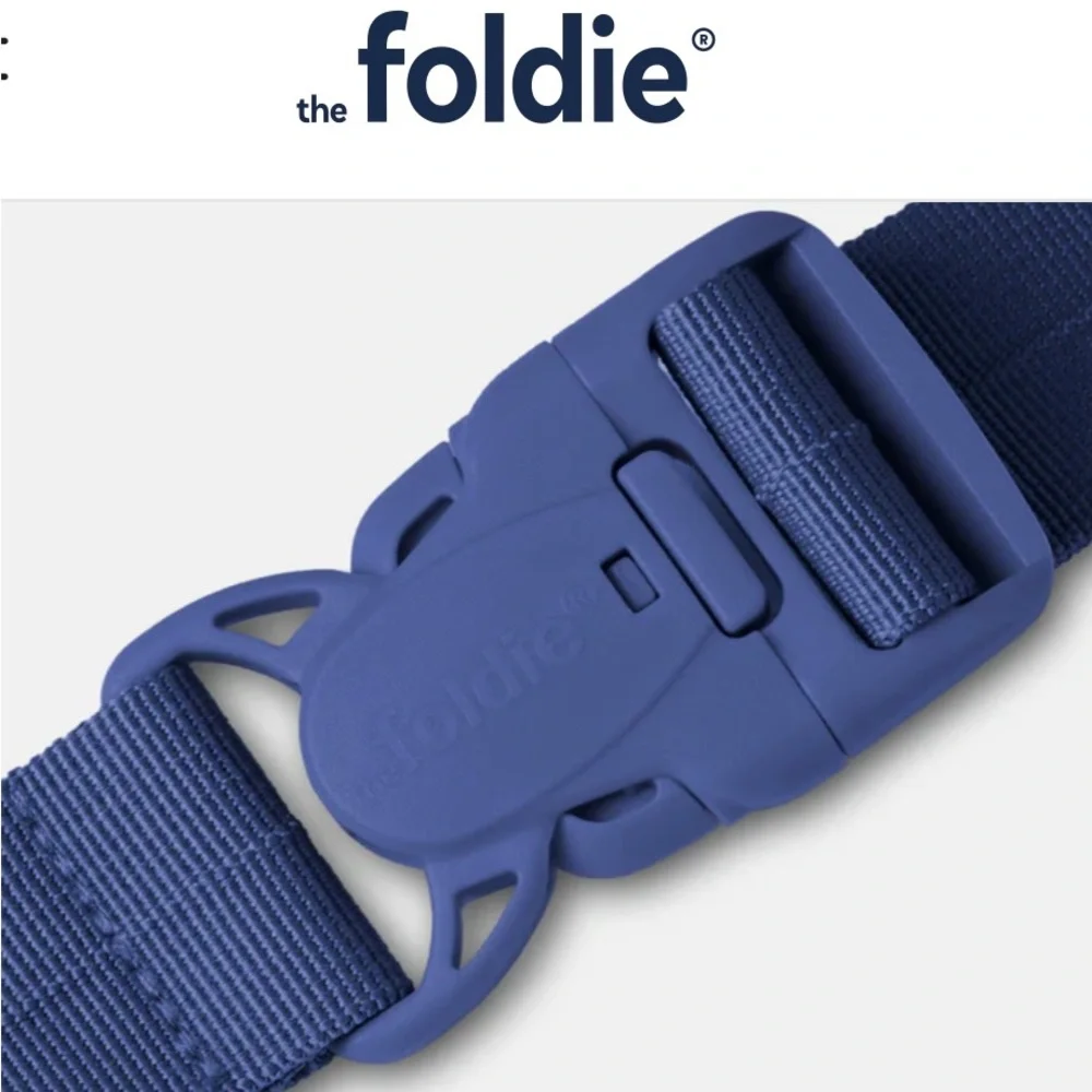 The Foldie Navy Crossbody Bag NWT - Picture 7 of 8